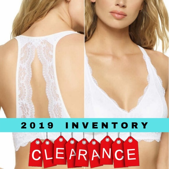 Felina Other - Felina Ladies' Lace Bralette White